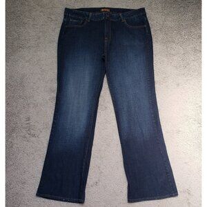 Bitten by Sarah Jessica Parker Women's Size 18R Bootcut Blue Denim Jeans